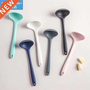 Silicone Non Kitchen Cooking Ladl Color Spoon Solid 1pc Slip