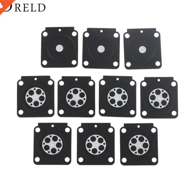 10pcs Carburetor Rebuild Kit Metering Diaphragm Gaskets For