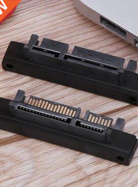 High Speed 500Mbps 90 Degree 7+15Pin SATA Male to Female Por