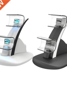 For PS5 Controller Charger Double USB Fast Charging Docking