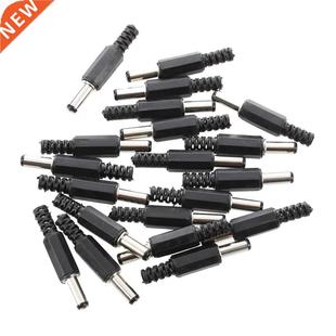 Plug Adapter 2.5mm Power 5.5mm Black Jack Male Pcs