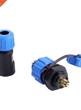IP68 SP13 Plug Socket Connector 2Pin/3Pin/4Pin/5Pin/6Pin/7Pi