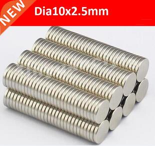 strong magnet 50Pcs D10x2.5mm Disc strong Rare Earth Neodymi