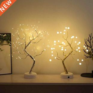 Home Party Decor Tree Tabletop Light Festival Led Wedding