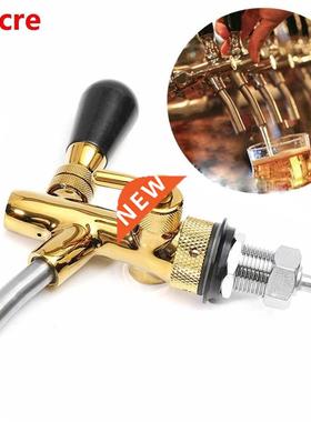 Stainless steel Golden Adjustable Draft Beer Faucet G5/8 Sha