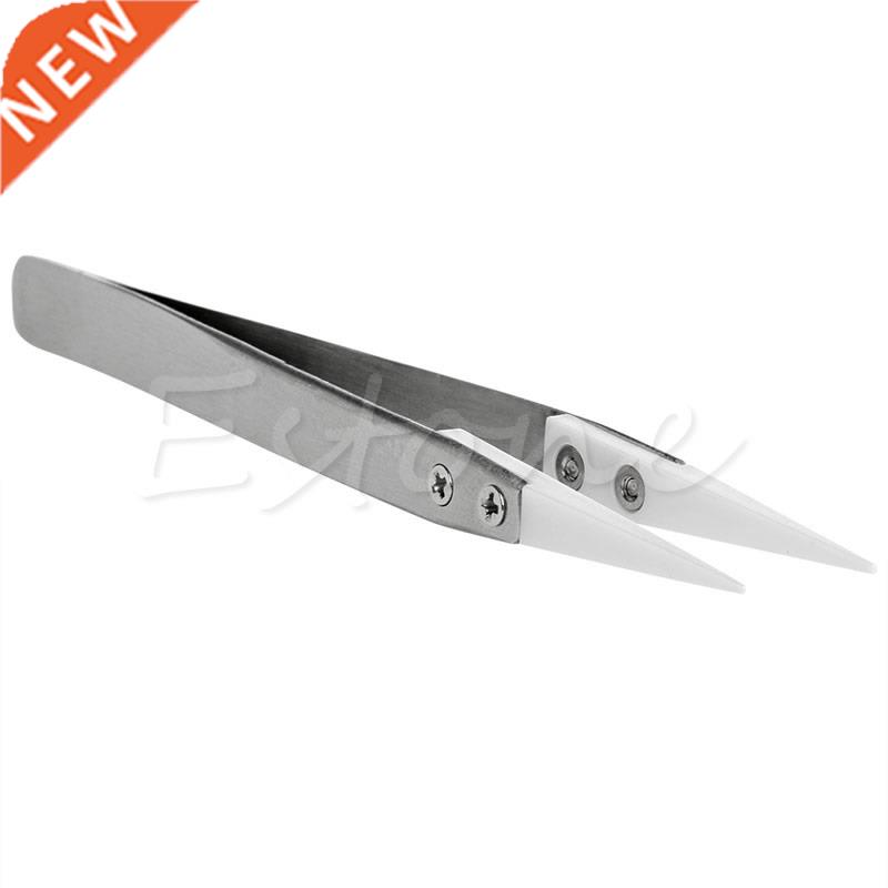 Heat Resistant Ceramic Tweezers Pointed Tip For RDA RBA Coil