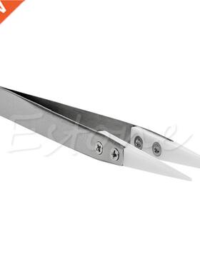 Heat Resistant Ceramic Tweezers Pointed Tip For RDA RBA Coil