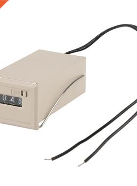 CSK4-DKW Electromagnetic Pulse Counter DC 24V 4 Digits Displ