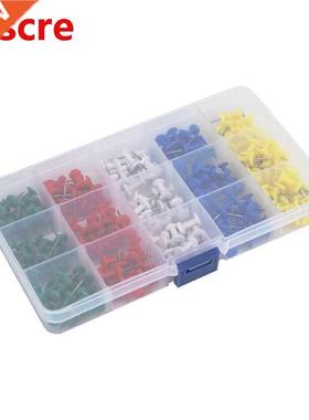 180PCS Color Pushpins 5 Colors Pushpin Set Suitable for Comb