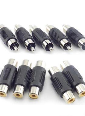 Rca Dual Male to male Coupler Joiner Adapter Female to Femal
