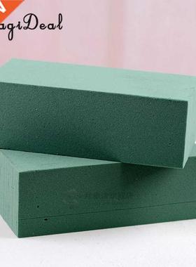 Inserting Fresh Flower Mud Floral Foam Bricks Wet Foam Block