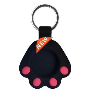 Case For AirTag Cat Cover Silicone Protective Paw