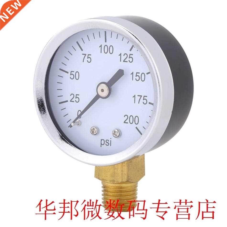 Mini Accurate Metal Pressure Gauge For Fuel Air Oil Liquid W