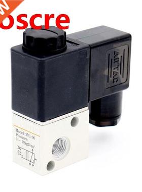 1pcs 3V1-06 DC 12V 2 Position 3 Way Pneumatic Solenoid Valve