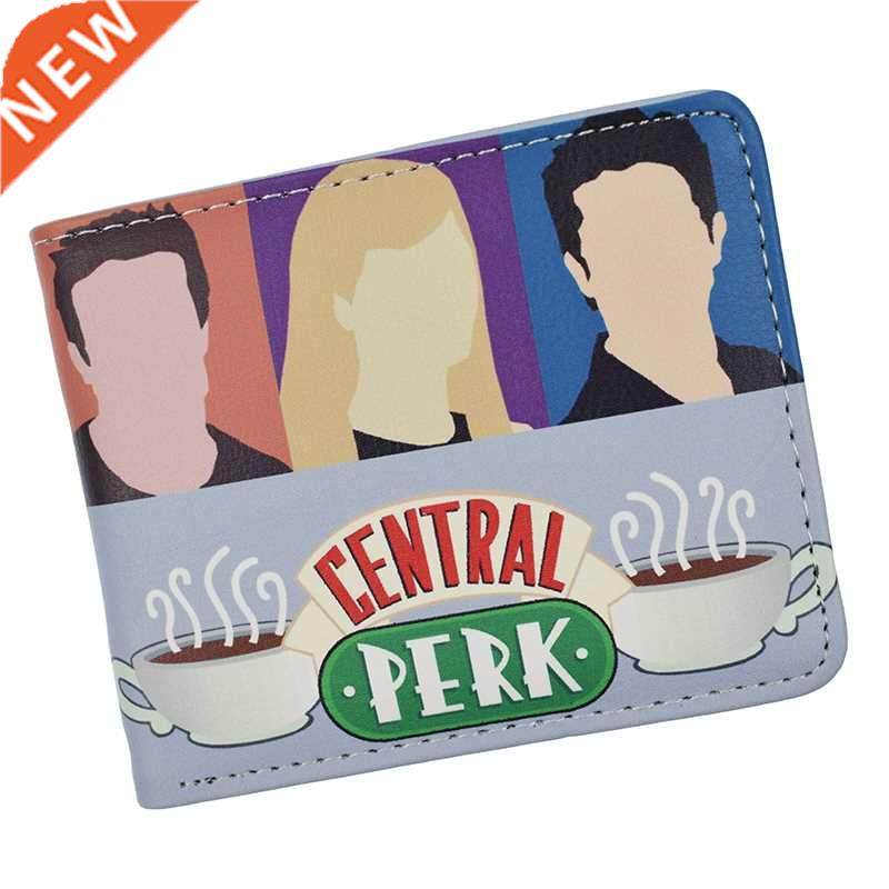 American TV Show Friends Wallet Central Perk Coffee Time Wal