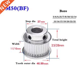 3M60 Synchronous 1Pcs Timing Tooth Wheel elt 3M50