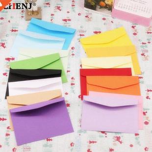 Envelopes Paper Retro 10pcs Mini Colorful Blank pack