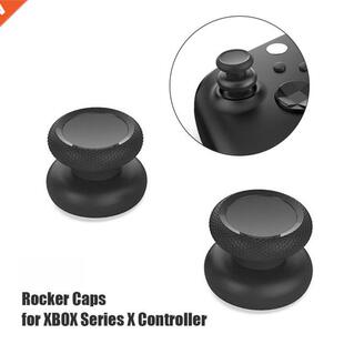 2pcs Silicone Thumb Grips Stick Covers Raised Analog Thumb S