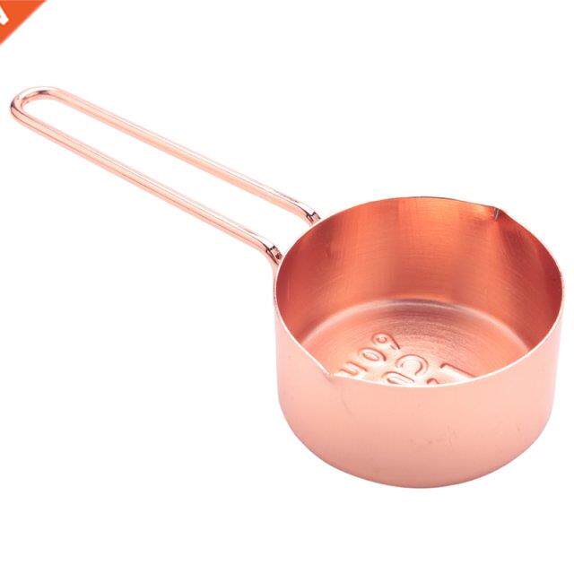 Rose Gold Stanless Steel Measurng Cups And Spoons Set Of 8