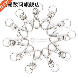 Key Chain Lobster lot Clasp Swivel Classic etal 10pcs Ring