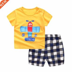 Kids Shorts Suits Children Tracksuit for Boys Sets Summer Ba