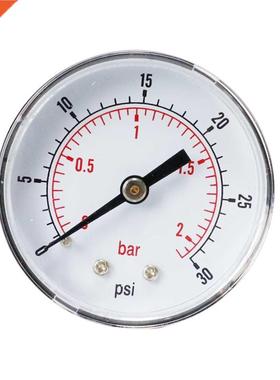 0-300psi 0-20bar jauge de pression axiale baromètre c