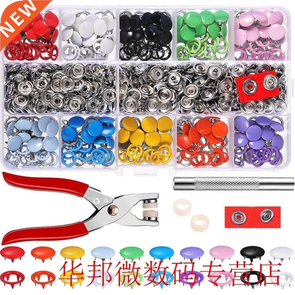 200 Set Sewing Eco-friendly Button Solid Craft 10 Colors Rom