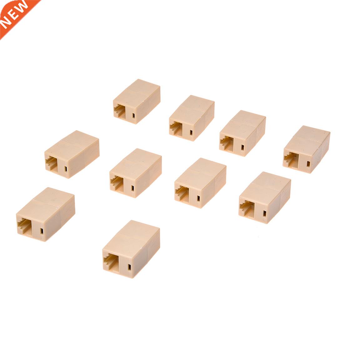 10 X CT5 RJ45 Network Cble Extender Plug Coupler Joiner Sp