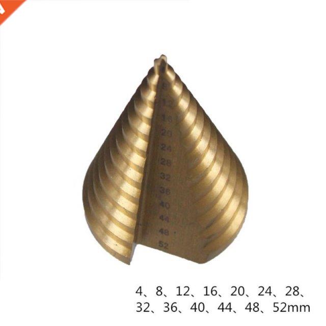 4-52mm Metrc HSS Ttanum Surface Step Drll Bt Set for Wo