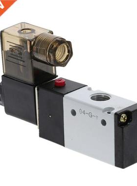 DC 12V 2 Position 3 Way G1/4 PT Air Pneumatic Solenoid Valve