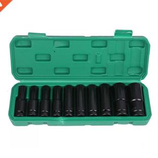 Accessory Sleeve Steel Set Wrench Electric Inch 10PCS