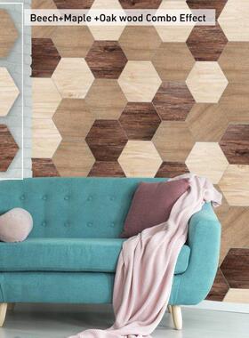 Wood Like Floor Tile Sticker,Self Adhesive Wooden Floor Wall