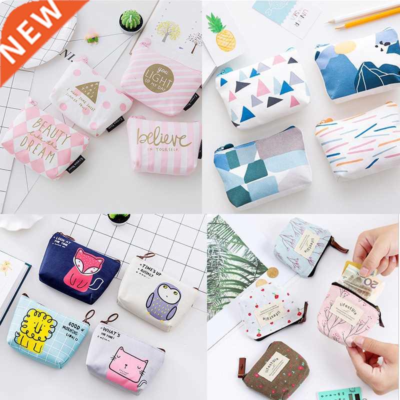 Women's Small Coin Purses And Holders Cute Cartoon Anima