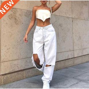 Low Rise Trousers Vintage Harajuku Leg Y2k Wide Women Loose