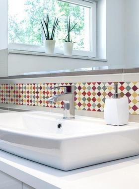 Self Adhesive Wallpaper Borders,Waterproof Kitchen Bathroom