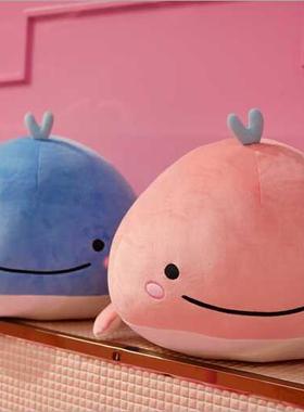 15CM Cute Down cotton whle plush toy super soft dolphin pil