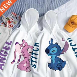 Hoodie Fashion Stitch Angel Monster Letter Cartoon Sweatshir