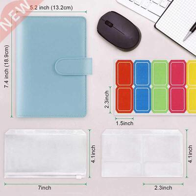 A6 Zipper Bag Loose-leaf Macaron Notebook Leather Creative B