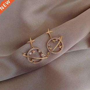 Crystal rendy Women 2022 Earrings Arrival Dangle Simple New