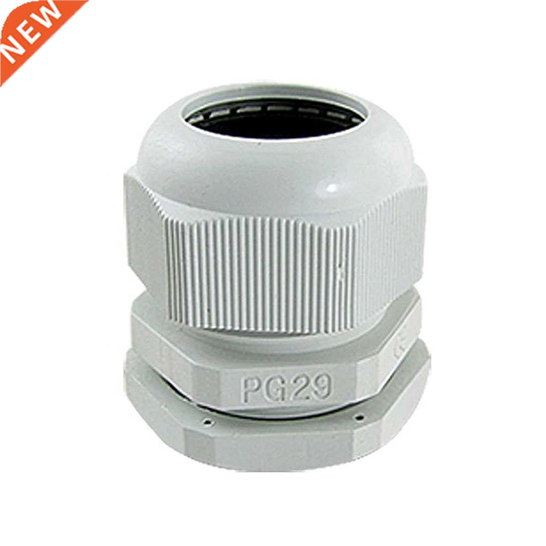 2 Pcs White PG29 IP67 Cable Glands