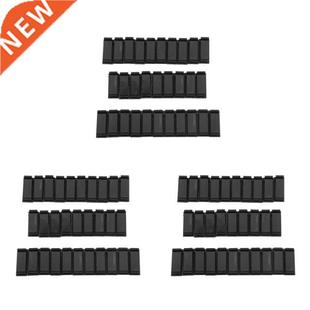 Clips Clamps Black Holder Cable Desk Pcs.