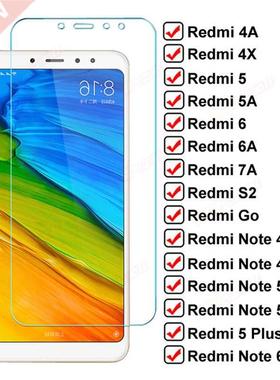 9D Full Screen Protective Glass On Redmi Note 4 4X 5 5A 6 Pr