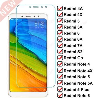 9D Full Screen Protective Glass On Redmi Note 4 4X 5 5A 6 Pr