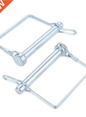2pcs M9.5*70mm Square Shaft Locking Pin Car Trailer Truck Ci