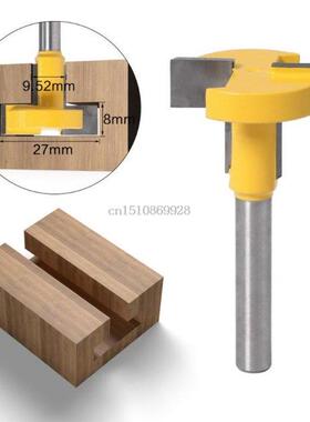 6mm Shank T-Slot T-Track Slottng Router Bt for Woodworkng