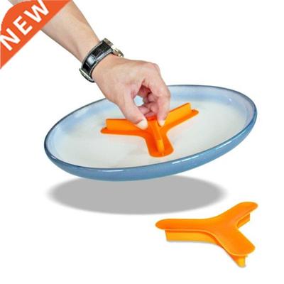 BPA Free Silicone Food Separator 3 Compartments Cutlery Divi