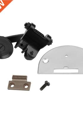 4Pcs Leather Presser Foot and Needle Plate Sewing Machine Sp