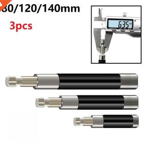 ?3pcs 80/120/140mm Retractable Extension Rod Hexagonal Shank