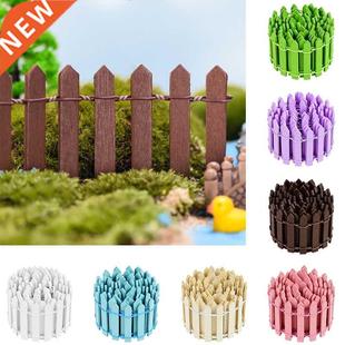 DIY Woo 3cm Garden Fairy Miniature Fence Wooden Mini 5cm 100