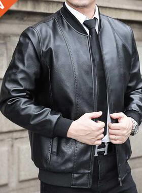 Men Jacket New Fall Soft Leather Jackets For Man Clothing Lo